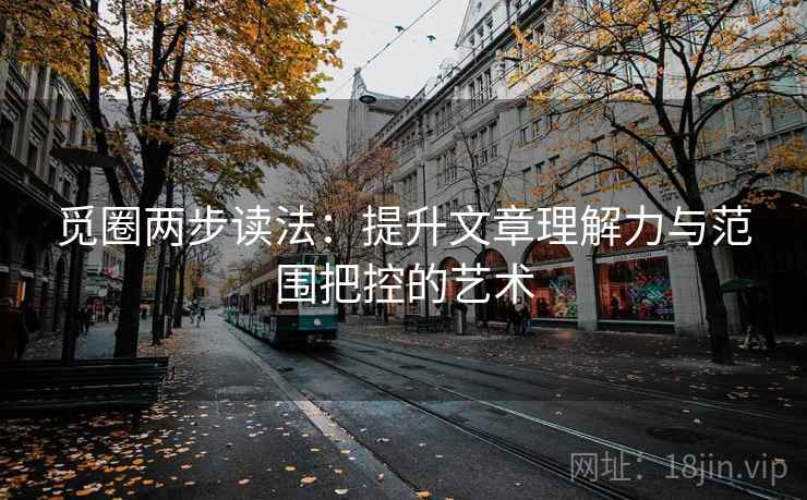 觅圈两步读法：提升文章理解力与范围把控的艺术