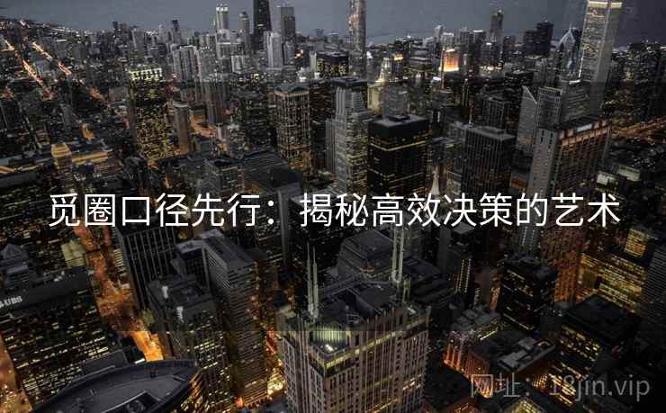 觅圈口径先行：揭秘高效决策的艺术